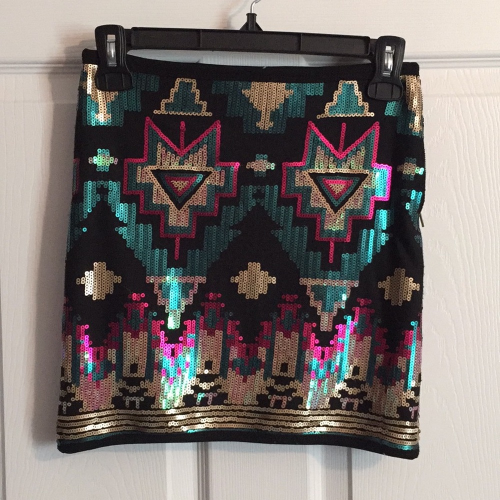 Sequin Skirt